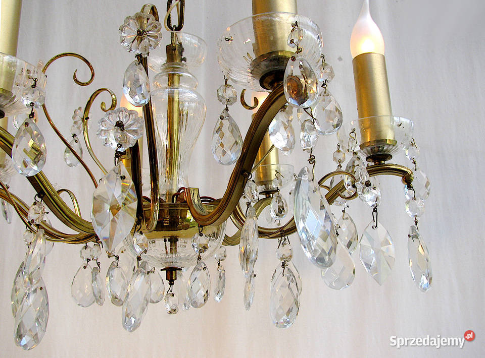 Żyrandol Kryształki Maria Teresa
