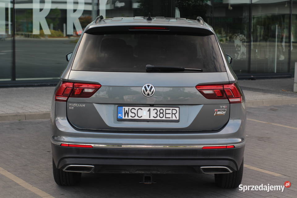 Volkswagen Tiguan II 20 TSI 4Motion 7 osobowy Rok produkcji 2018 Tiguan