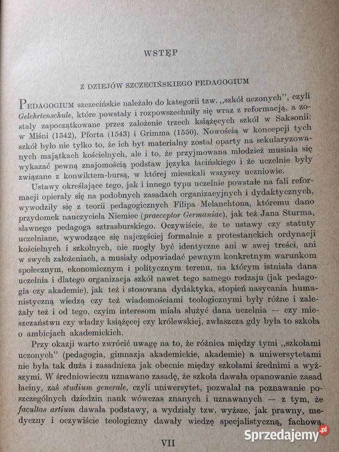 3840 Descriptio Paedagogii Stetinensis zachodniopomorskie Szczecin