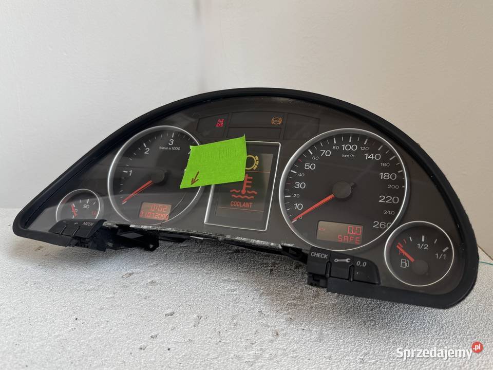 LICZNIK ZEGARY PRĘDKOŚCIOMIERZ AUDI A4 B7 20 TDI Rok produkcji 2005 mazowieckie Warszawa sprzedam