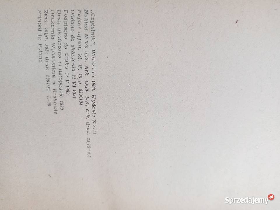 Żeromski Popioły książki Trójmiasto szkolne Gdańsk