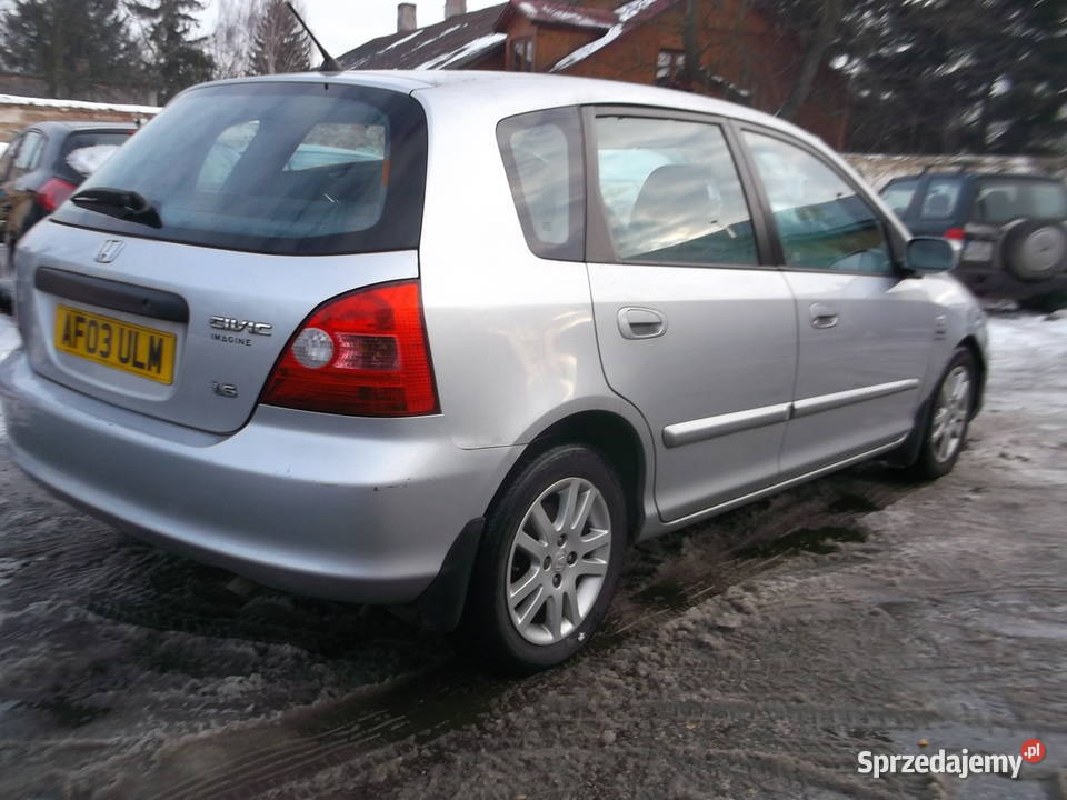 honda CIVIC 16 VTEC 02r części z tego samochodu osobowe Zamość