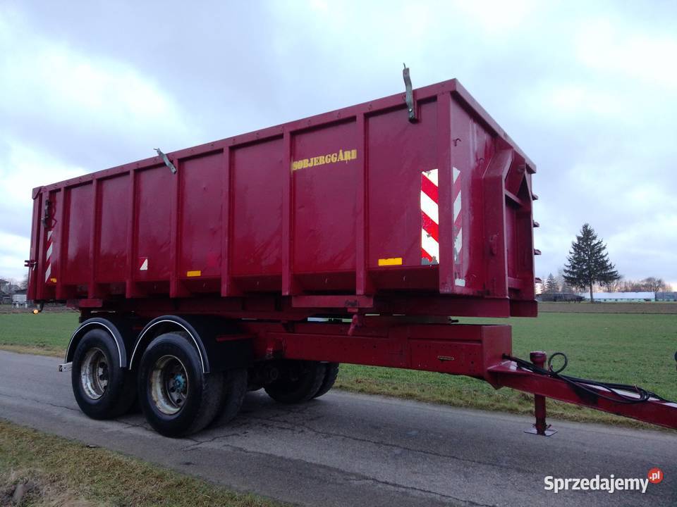 Przyczepa skorupowa wywrotka 1216ton tandem