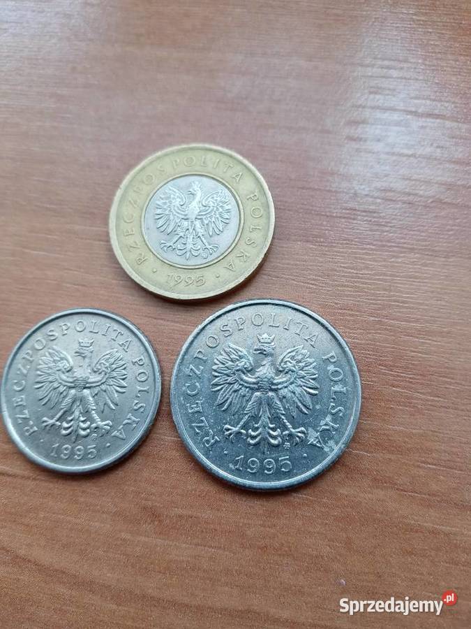 Monety obiegowe 1995r Skoczów