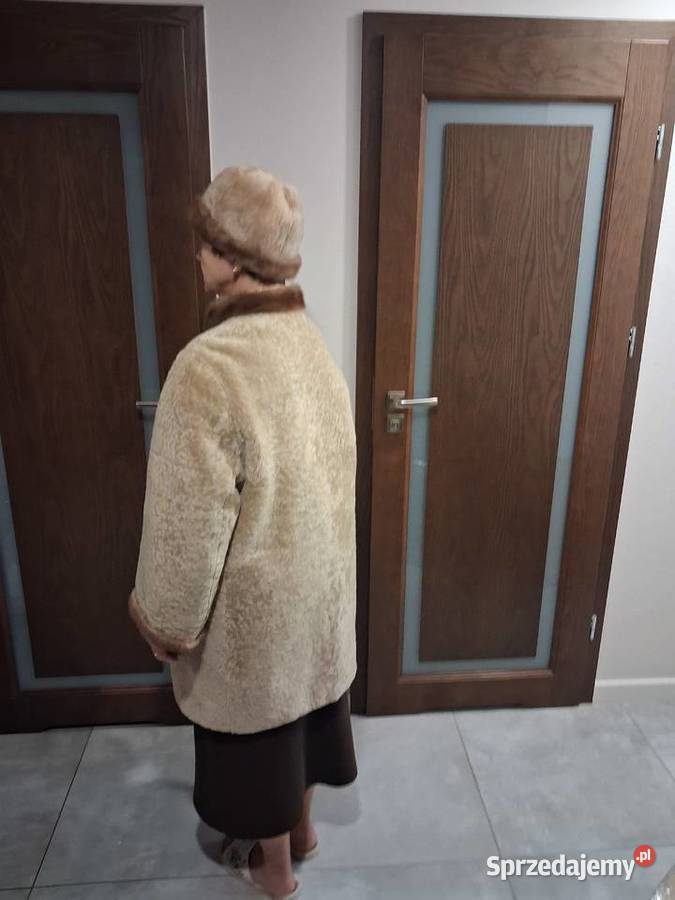 Futro naturalne brązowy/beżowy Tarnów