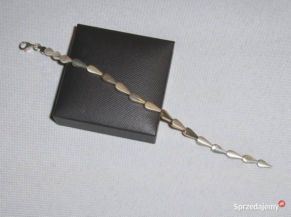 Szwedzka bransoletka srebrna GHA 132 G Łódź