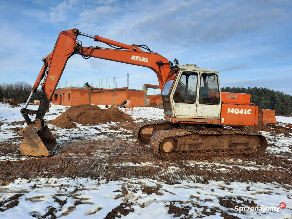 Koparka gąsienicowa ATLAS 1404 warmińsko-mazurskie Kudypy