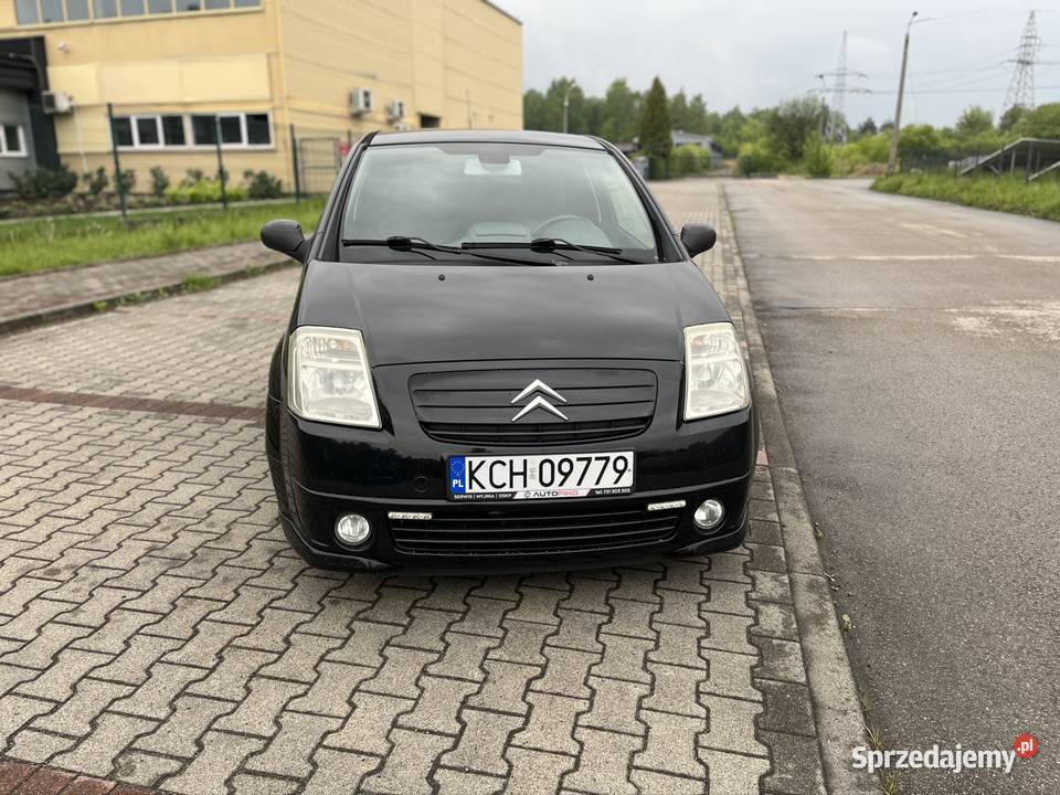 Citroen c2 vts 16 przyciemniane szyby