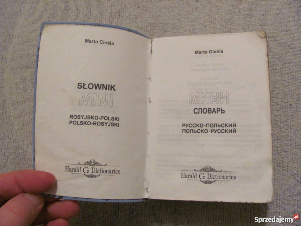 SŁOWNIK mini polsko rosyjski rosyjsko polski Płock