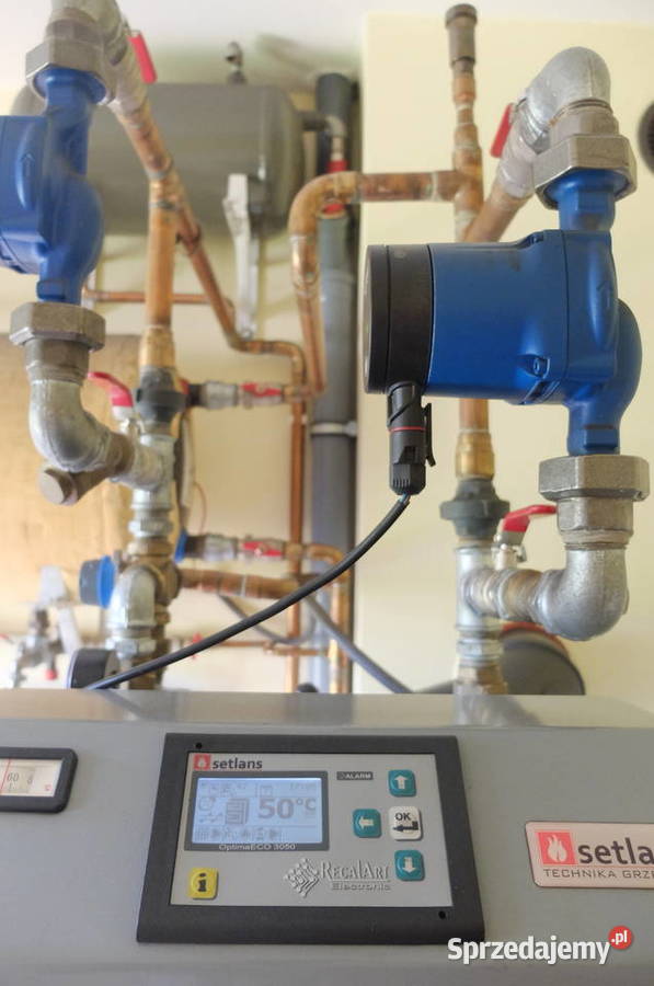 KOTŁOWNIA KOMPLETNA piec eko groszek SETLANS