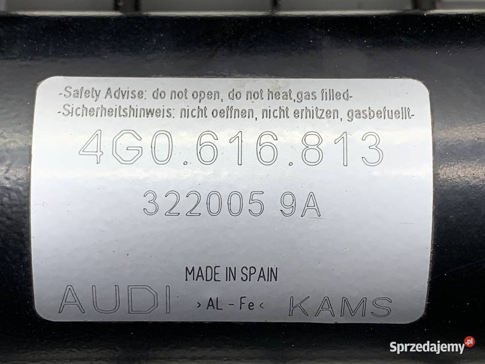 ROZDZIELACZ ZAWIESZENIA DRC 4G0616813 osobowe sprzedam