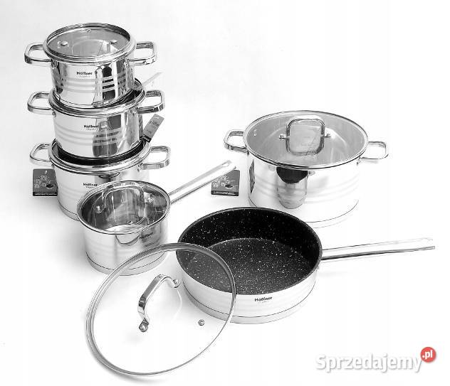 Garnki Hoffner 12el 2 Anhold indukcja gaz Łódź