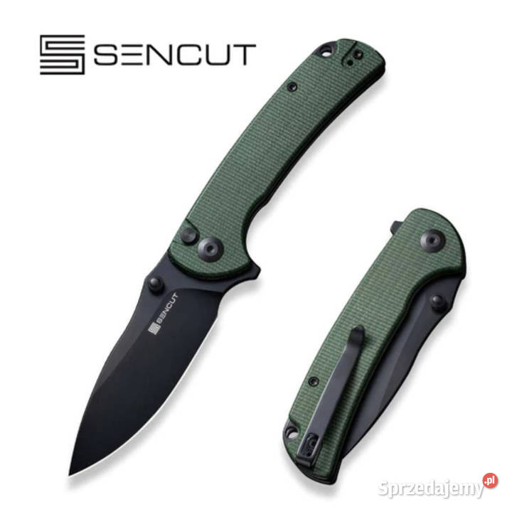 Nóż składany Sencut Pulsewave Green Canvas Warszawa