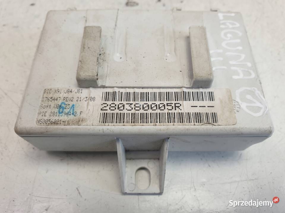 Renault Laguna III STEROWNIK moduł NAWIGACJI Wyposażenie wnętrza