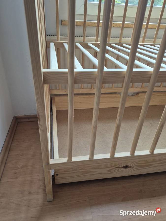 Łóżeczko dziecięce Andrzej z szufladą sosna Toruń