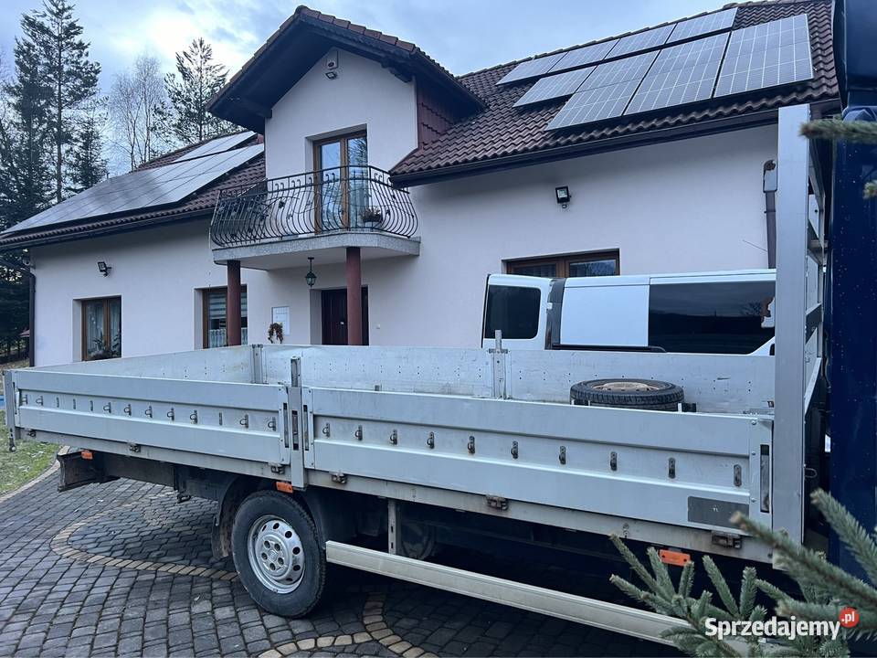 Paka ducato plandeka duża kompletna dostawcze sprzedam