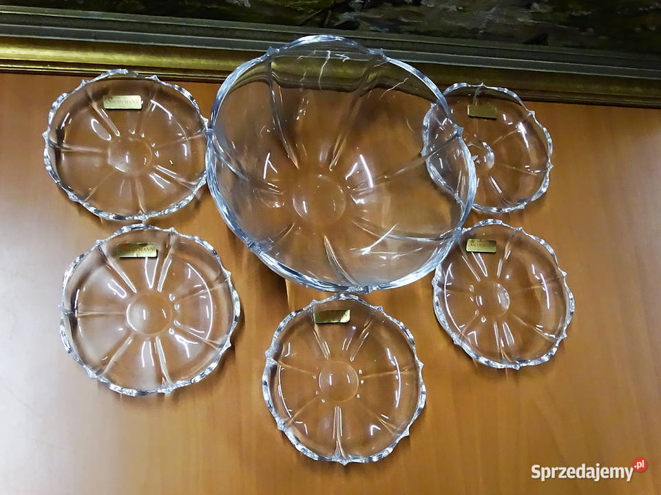 Zestaw kryształowych misek Nachtmann Biłgoraj