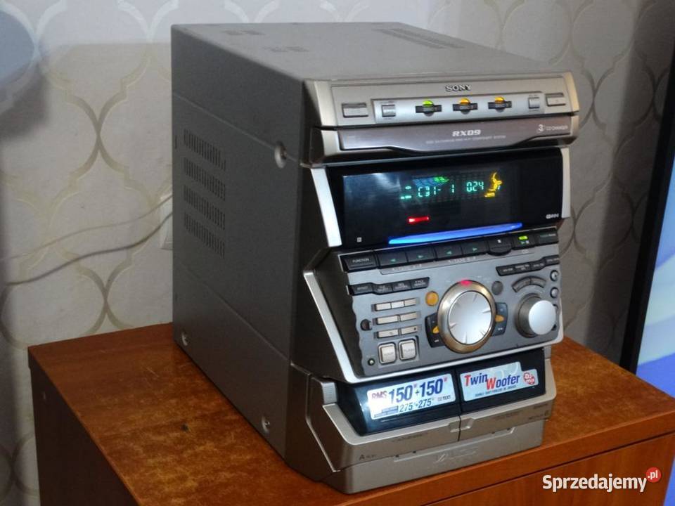 Wieża Sony HCDRXD9 mocna WYSYŁKA Jasło