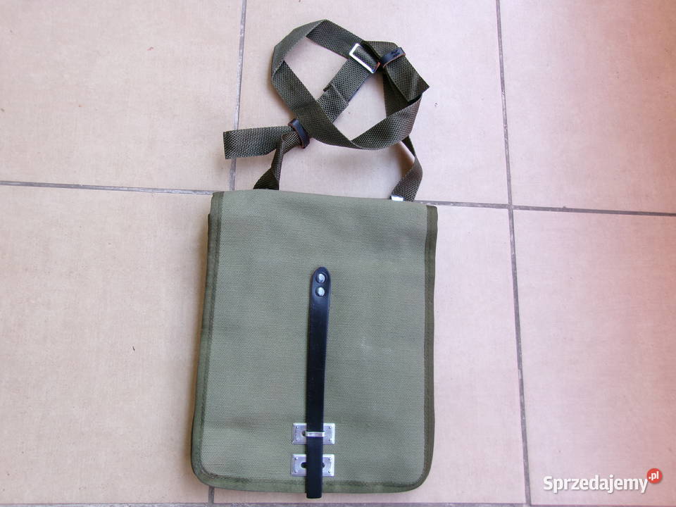 Torba polowa podofocerska brezentowa na ramie