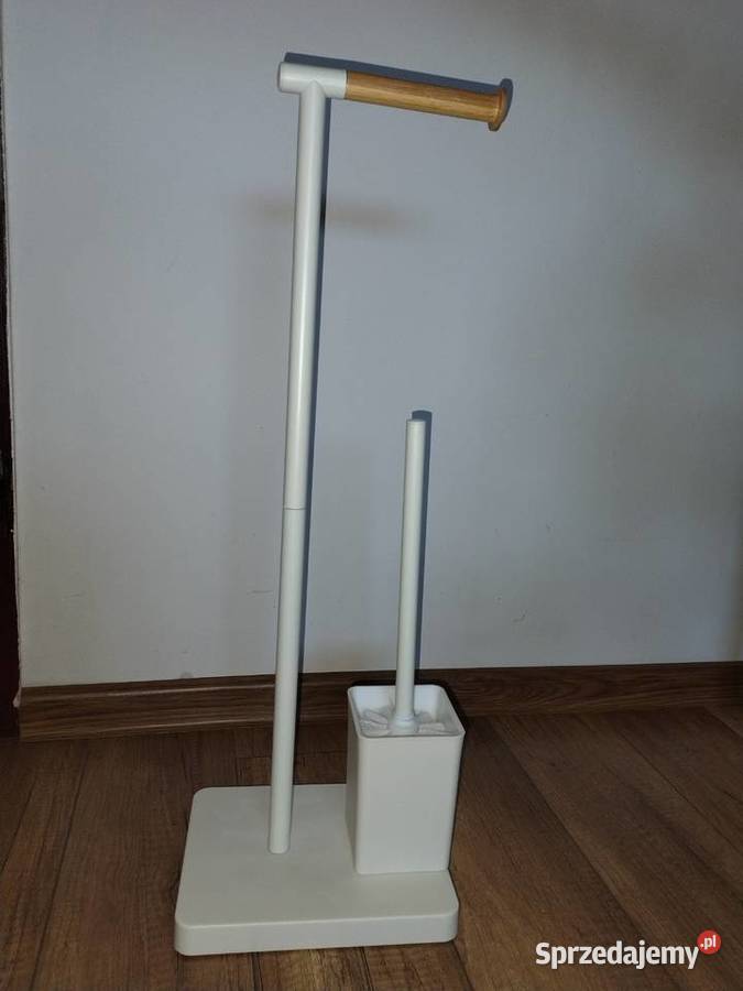 Kąplet do WC uchwyt na papier toaletowy i Uchwyty na papier Brzezna
