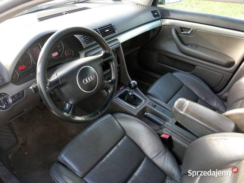 Audi A4B6 25 TDI HAK OC I PT 082026 kombi skóra diesel Grójec sprzedam