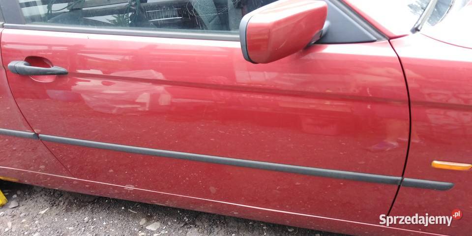 bmw compact drzwi prawe szyba klamka flamencorot Pozostałe Przemyśl