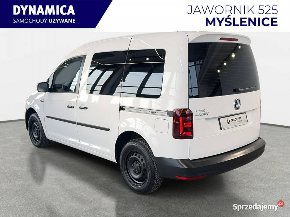 Volkswagen Caddy VAT 23 Kombi 20TDI 102 M5 2020 Zarejestrowany w Polsce małopolskie Myślenice sprzedam