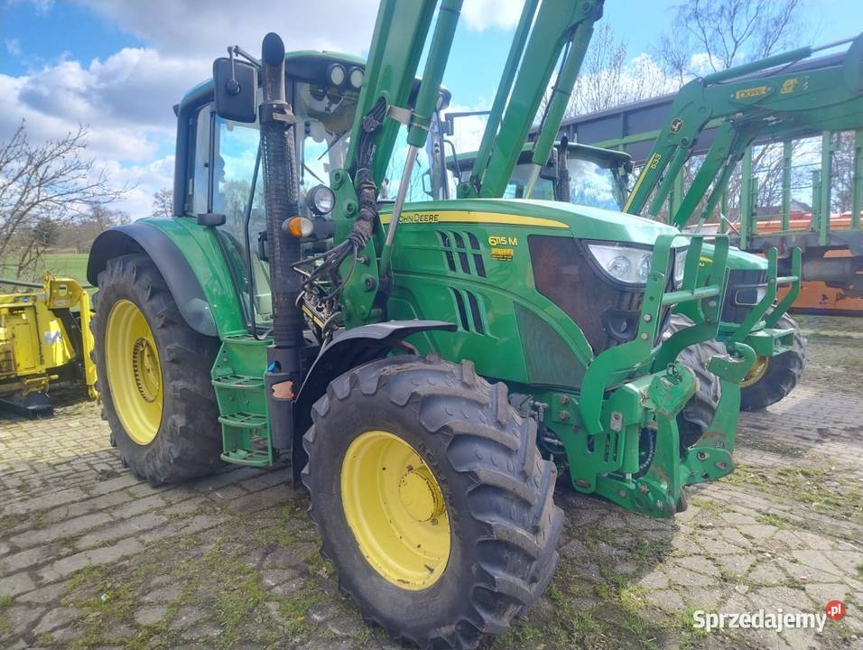 John Deere 6115M z ładowaczem zachodniopomorskie Koszalin