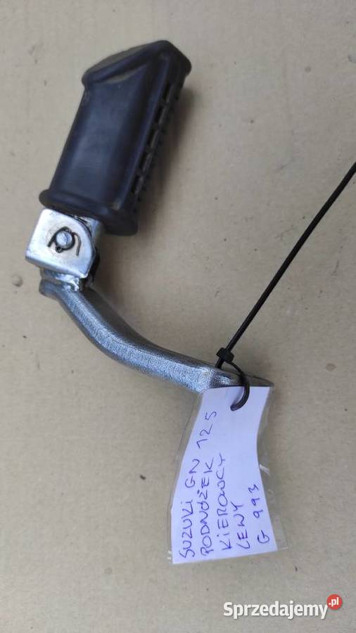 Suzuki GN 125 podnóżek kierowcy lewy prawy do mazowieckie Warszawa sprzedam