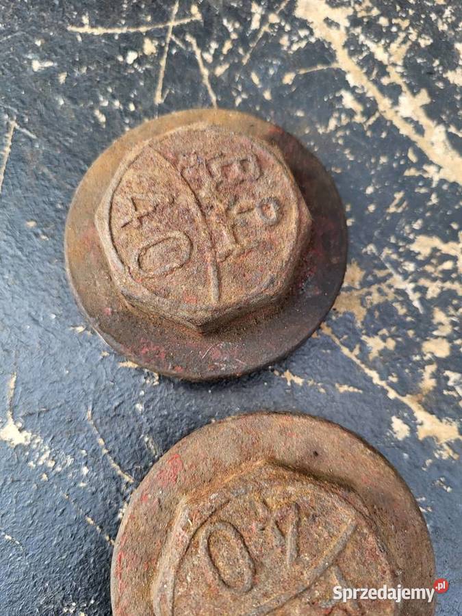 NAKRĘTKI BP 40 KAPSLE KOŁA BECZKI FORD OPEL Mocowania i uchwyty śląskie Rybnik