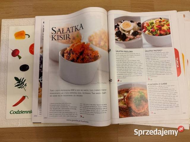 Czasopisma z czasów PRL Kulinarny świat zebrane Częstochowa