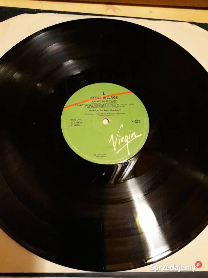 STEVE HILLAGE L VIRGIN RECORDS 1976 Rzeszów