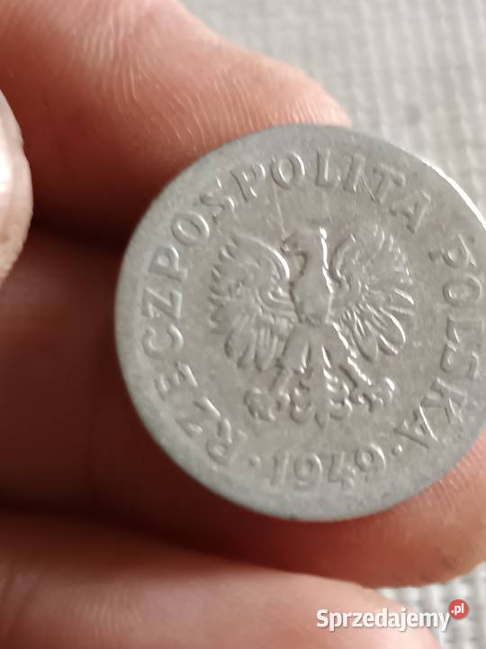Sprzedam monete 50 gr 1949 r mala skretka nnn Antyki, Sztuka, Kolekcje Chełm