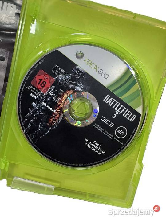 Gra Battlefield 3 Xbox 360 Elbląg