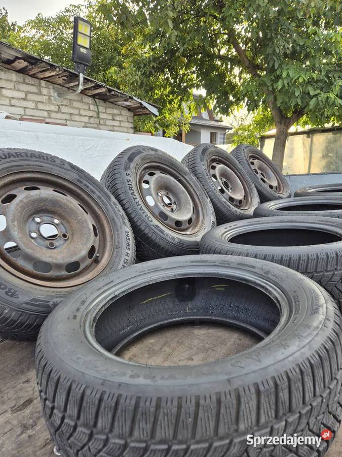Koła felgi 5x112 I opony zimowe 20555 R16 2024r Ryki sprzedam