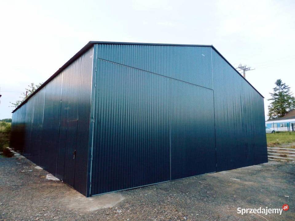 Blaszana montowana hala 1224 m Kraków