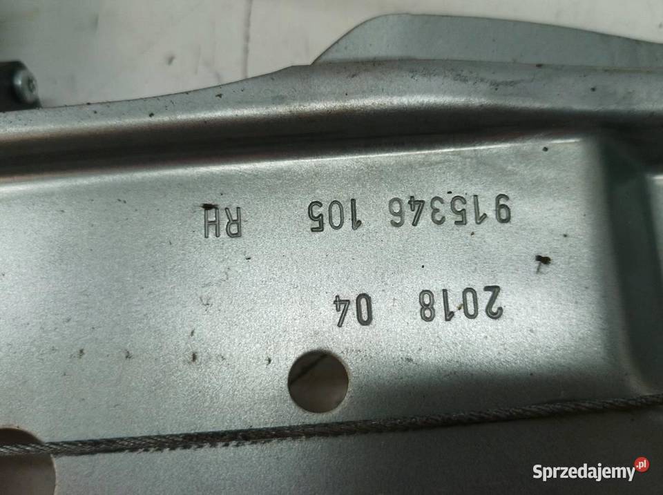 MECHANIZM SZYBY PRAWY TYŁ SEDAN 13350763 Opel