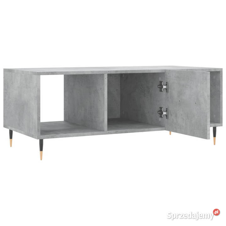Stolik kawowy szarość betonu 102x50x40 WM829280
