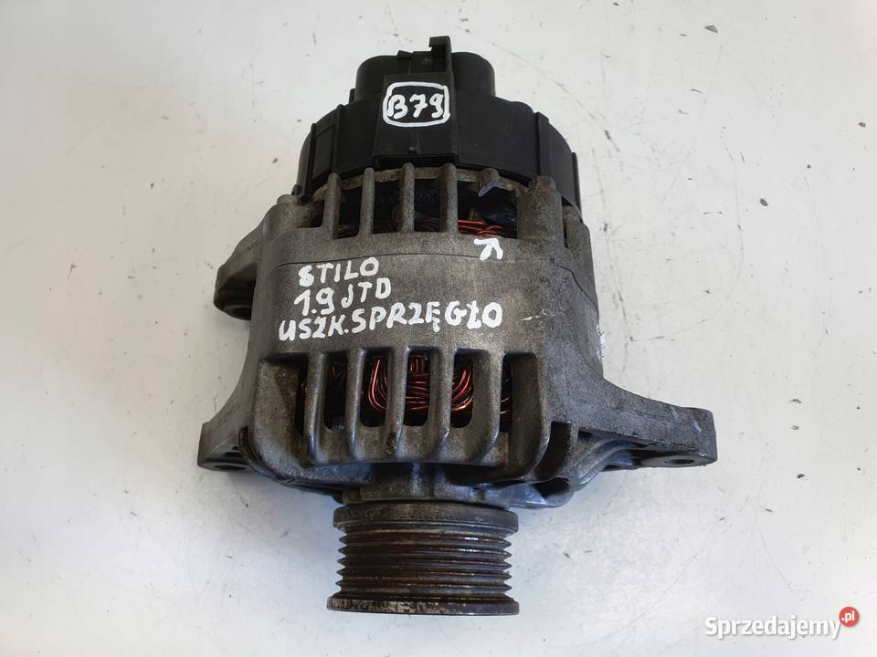 ALTERNATOR Fiat Stilo 19 JTD 46782213 denso 105A Rudka