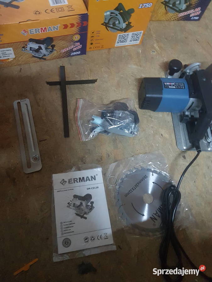 PILARKA TARCZOWA RĘCZNA ERMAN 2w1MOCOWANIETARCZA Głogowa
