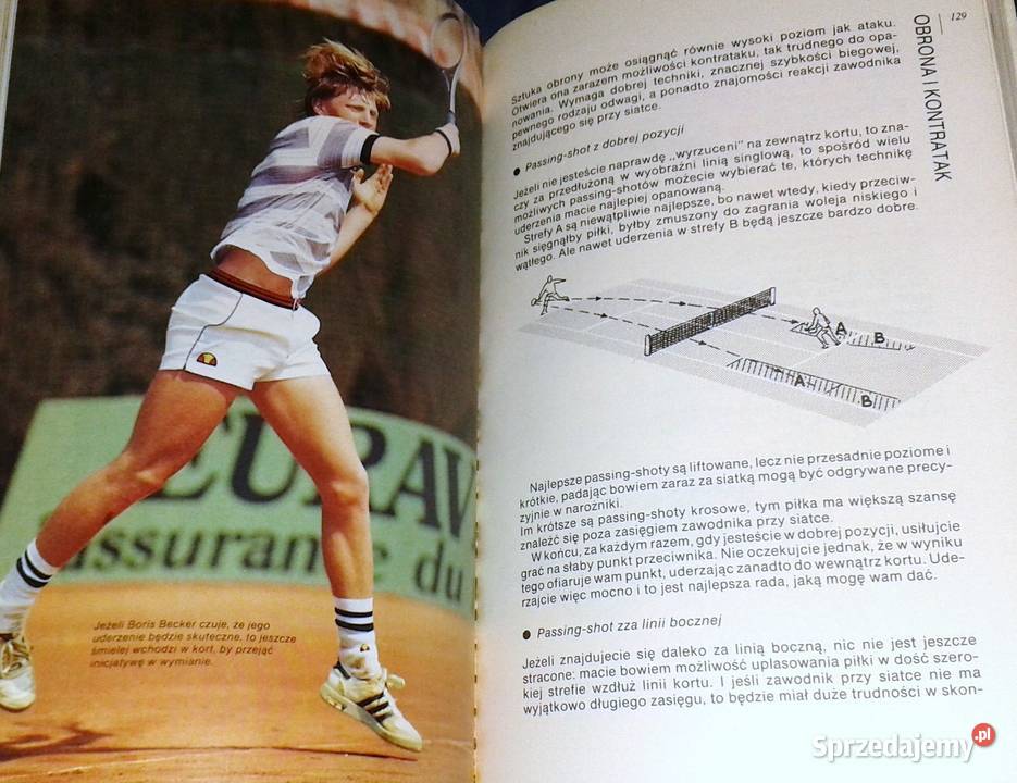 Tenis technika taktyka trening Georges Deniau lubelskie