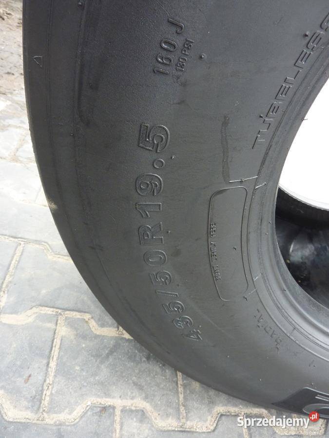 Opona używana ciężarowa 43550R195 KUMHO KLT03 Zaścianki sprzedam