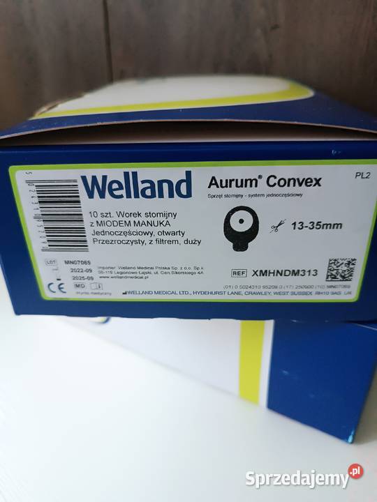 Worki stomijne z miodem manuka Convex Welland Gliwice sprzedam