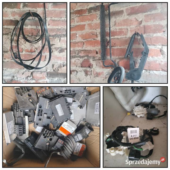 Sprzedam resztki części z CLS219 350b500b