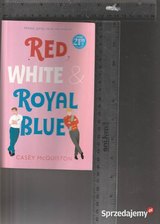 Red White Royal Blue Casey McQuiston Pruszków