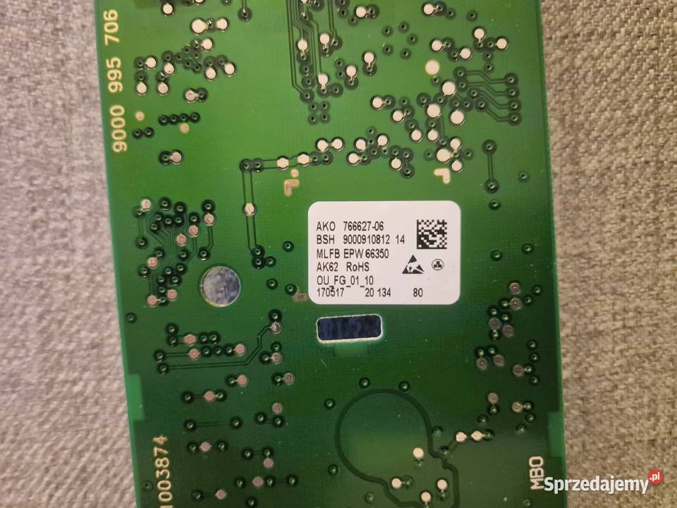 moduł sterowaniapłyta głównapralka Bosch mazowieckie Warszawa