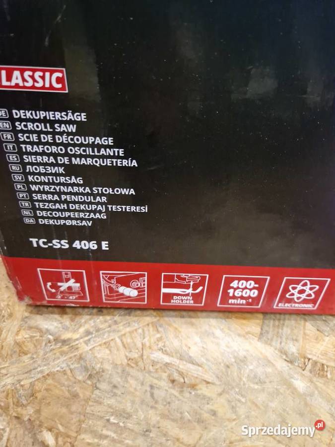 Piła włosowa Wyrzynarka TCSS 406 E firmy Einhell Głogowa