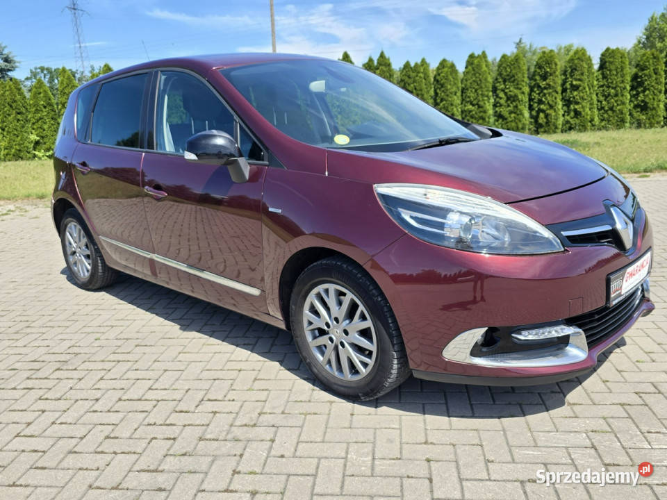 Renault Scenic 15Dci BoseNaviLedyPółSkóryKlimatr nieuszkodzony Scenic łódzkie Kutno