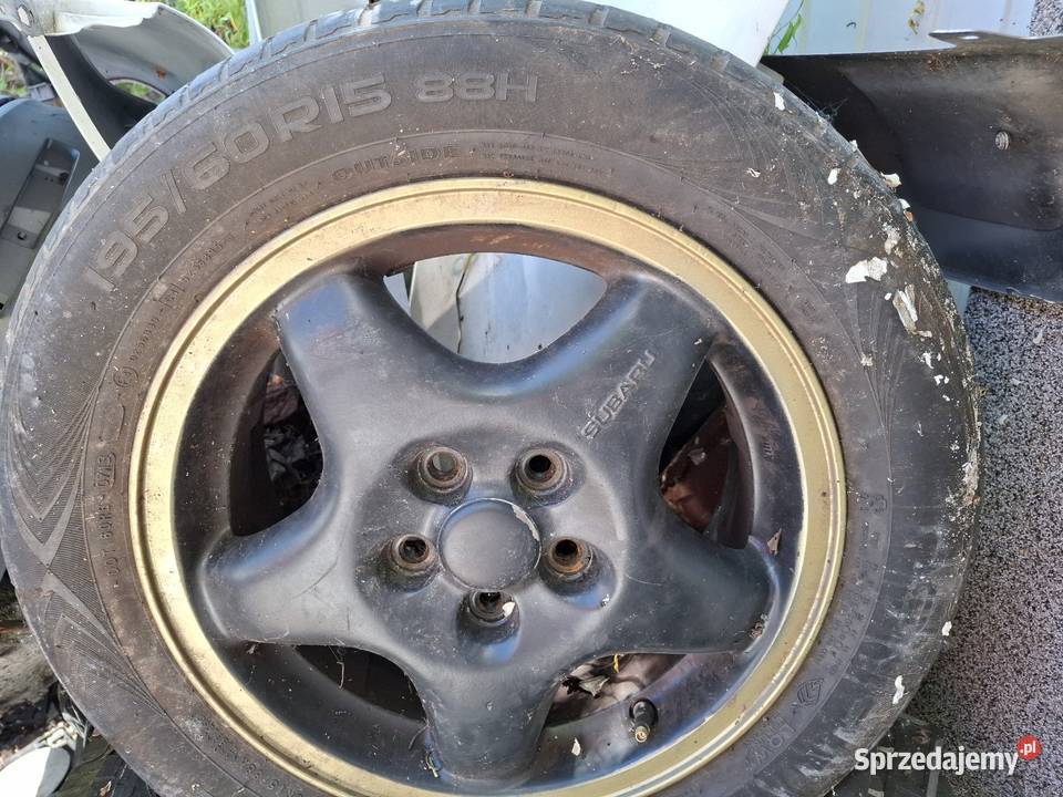 Alufelgi 15 Subaru Impreza Forester 5x100 ET55 Subaru OE Skawina