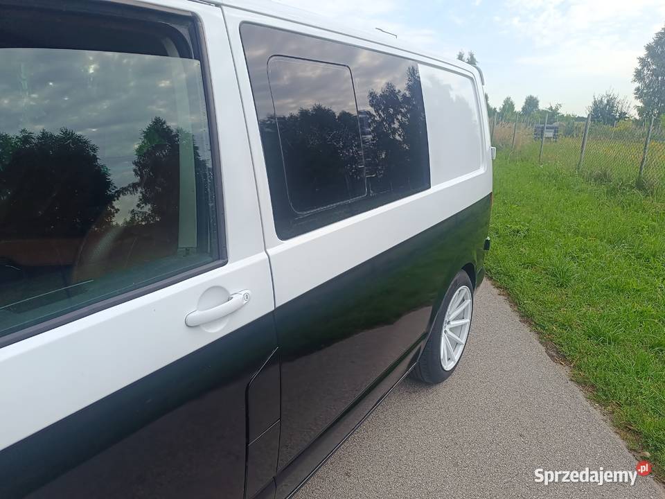 Volkswagen Transporter T5 lift skóra łódzkie Bełchatów sprzedam